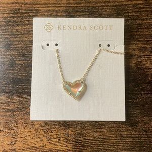 Kendra Scott Gold Heart Necklace